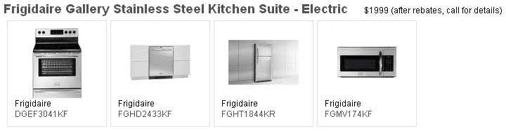 affordable appliances