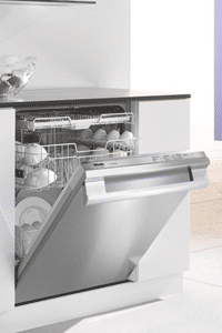 miele stainless dishwasher installed G4286SCSF