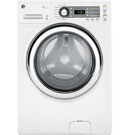GE GFWS1500DWW front load washer vs. electrolux laundry