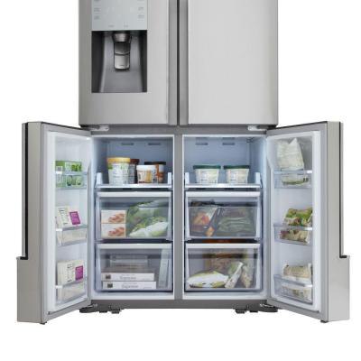 samsung four door refrigerator open