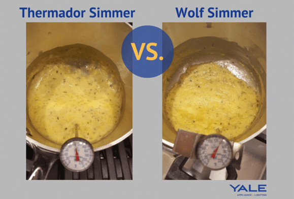 Thermador Simmer vs Wolf simmer burners 