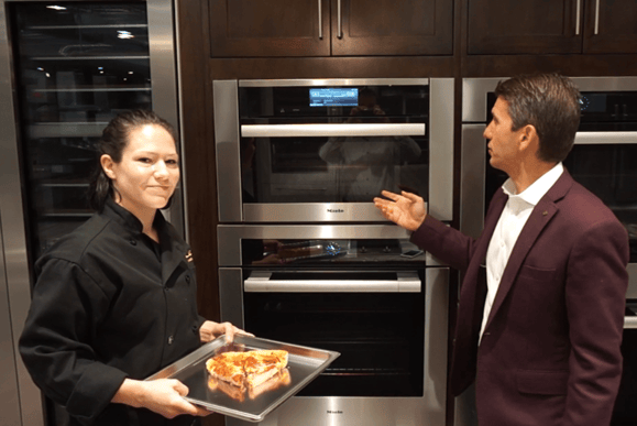 Chef Nicole and Miele ContourLine M Touch Combi-Steam Oven - DGC6700XL