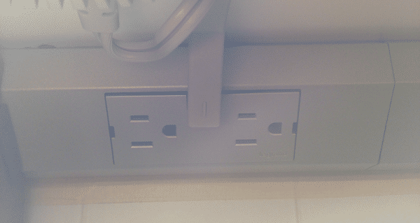 legrand under cabinet electrical socket