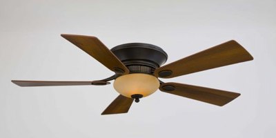 Best Low Profile, Flush Mounted Ceiling Fans (Reviews/Ratings)