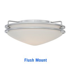 quoizel OZ1613C flush mount light