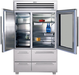 subzero pro 48 refrigerator