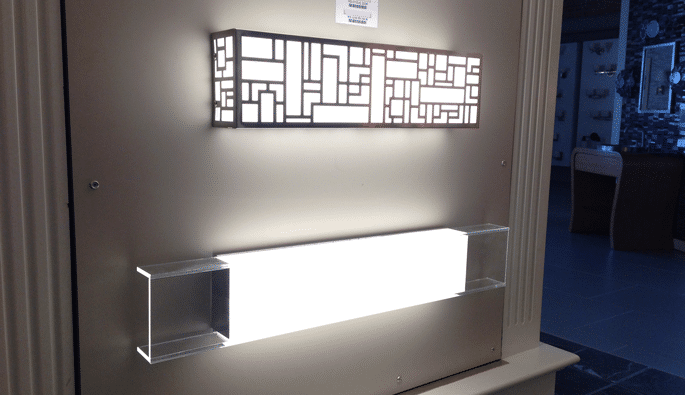 led bathroom wall fixtures modern forms 1