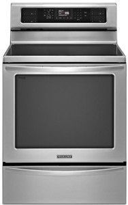 kitchenaid stainless induction range KIRS608BSS
