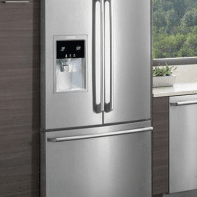 electrolux counter depth refrigerator EW23BC85KS installed
