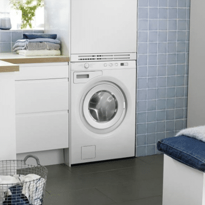 asko compact washer W6424W installed