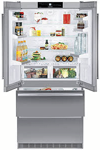 liebherr french door double drawer refrigerator CBS2062