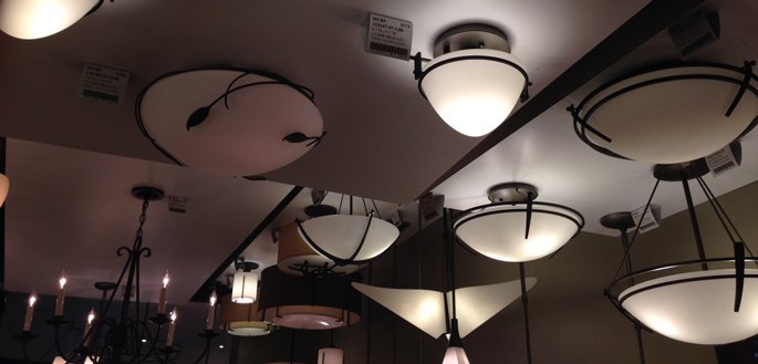 hubbardton forge flush mount display 102013