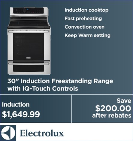 Electrolux Induction Range Special 2