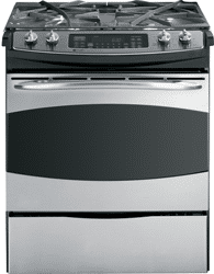 ge profiles gas slidein range stainless P2S975SEPSS