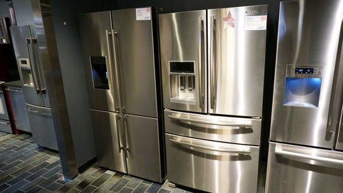 four-door-and-double-drawer-refrigerator-display
