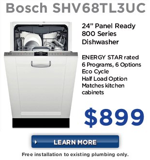 shv68tl3uc Bosch dishwasher