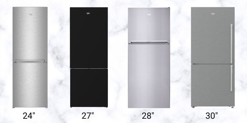 Beko Refrigerator Sizes