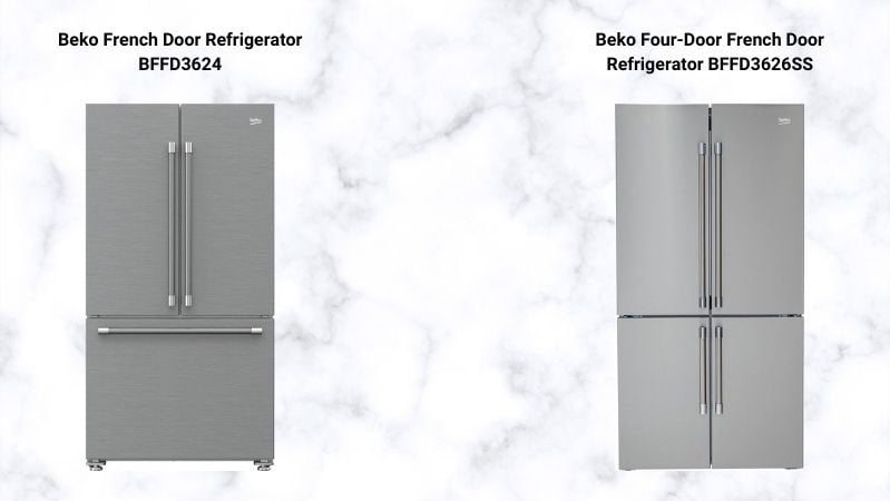 Beko vs. Bosch Counter Depth French Door Refrigerators Reviews