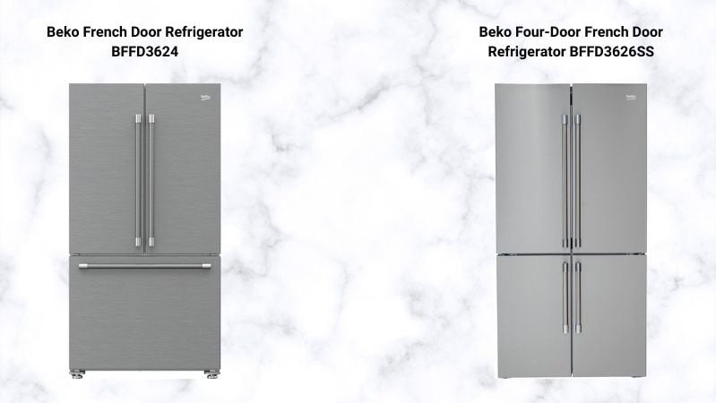 Beko-counter-depth-french-door-refrigerators