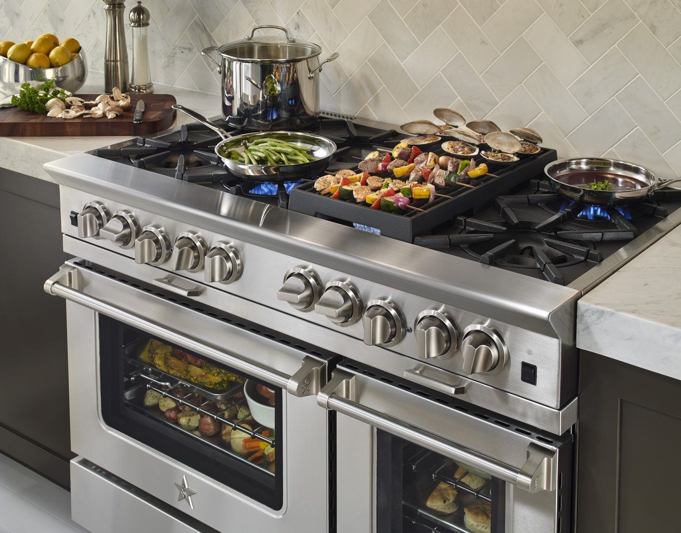 blue star 30 inch gas range