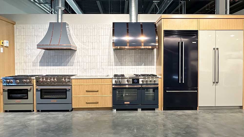 BlueStar-Display-at-Yale-Appliance-in-Norton-Featuring-Custom-Range-Hoods-Pro-Ranges-and-Refrigeration