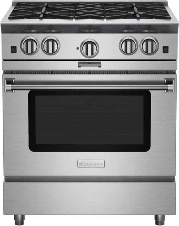 Best 30 Inch Professional Gas Ranges For 2022   BlueStar Platinum BSP304B 30 Inch Pro Range 