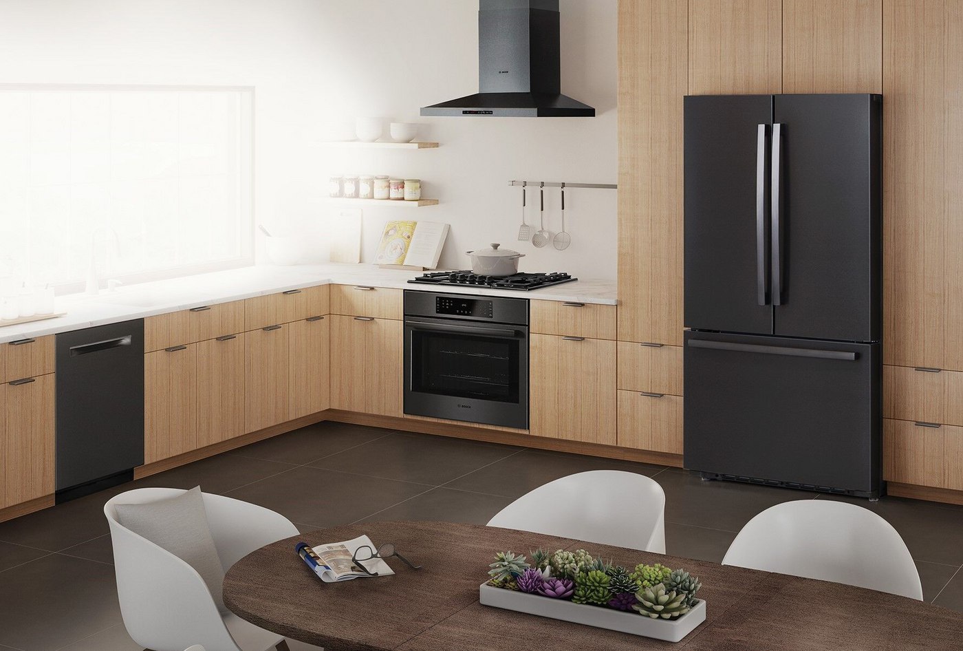 Bosch Black Stainless Steel