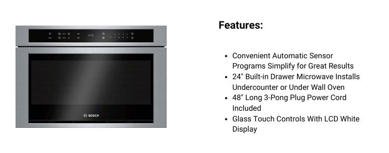 Bosch Microwave Drawer