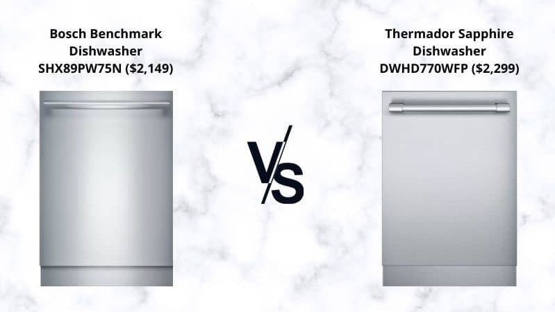 Bosch-Benchmark-vs-Thermador-Sapphire-dishwashers
