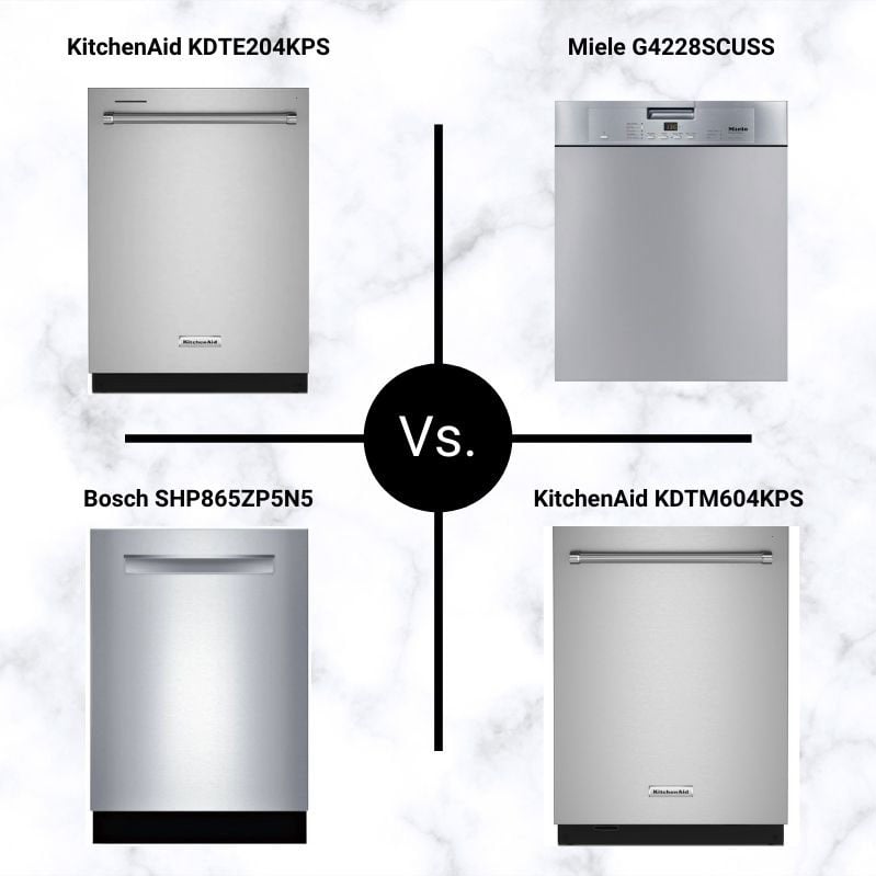 KitchenAid Vs. Bosch Vs. Miele Dishwashers Which Is Better? (Reviews / Ratings / Prices)