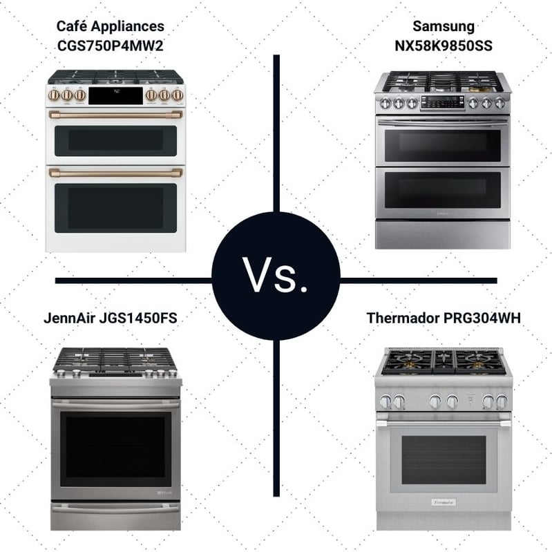 Café Appliances CGS750P4MW2 Vs Double Oven Ranges