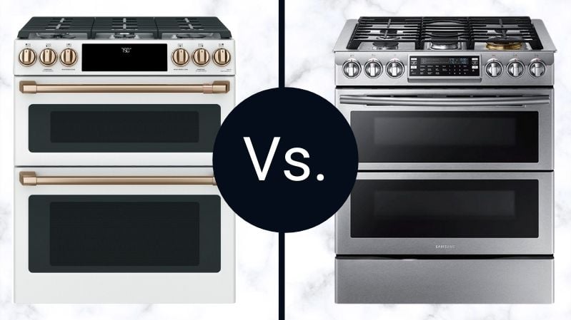 Cafe-Appliances-Gas Range-Vs-Samsung