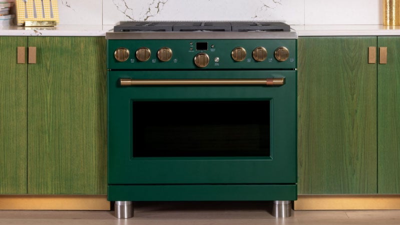 Cafe-Appliances-Emerald-Green-Range