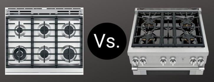 Cafe Appliances Vs Thermador Pro Front Control Gas Ranges Reviews Ratings Prices