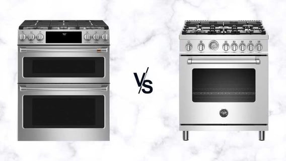 Café vs. Bertazzoni Gas Ranges