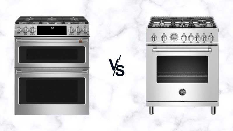 Café vs. Bertazzoni Gas Ranges