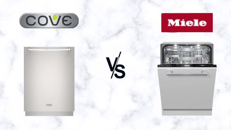Cove-DW2450WS-vs-Miele-G7566SCVis-Dishwashers