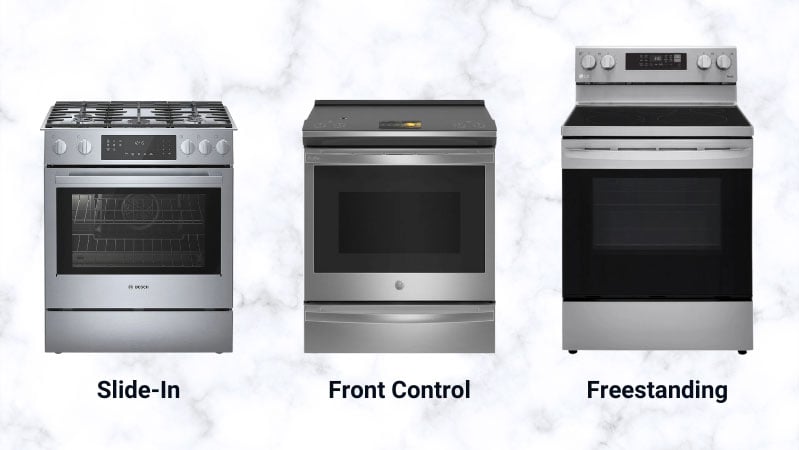 The Difference Between KitchenAid Slide-In and Freestanding Ranges