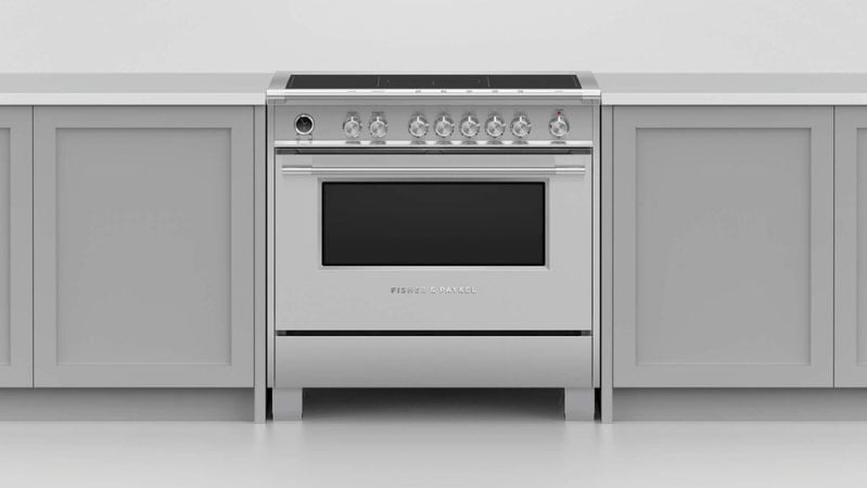 Fisher-&-Paykel--Series-9-Induction-Range-OR36SCI6X1-Installed