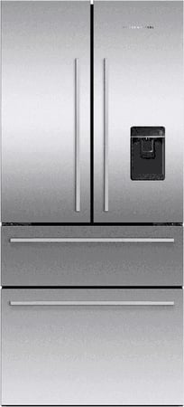 Fisher-&-Paykel-Counter-Depth-French-Door-Refrigerator-RF172GDUX1