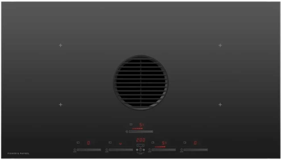 Fisher-Paykel-Series-9-Black-Glass-Induction-Cooktop-CID364DTB4