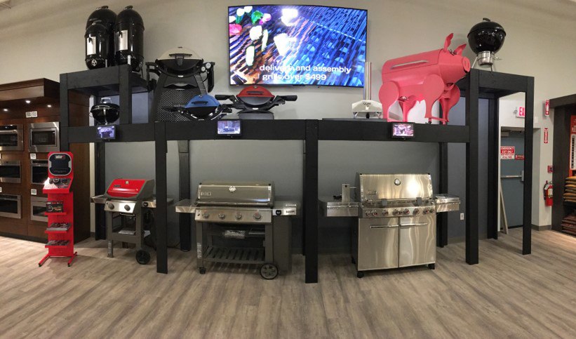 Framingham Grill Display