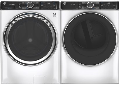 GE Smart Front Load Laundry Pair With Steam