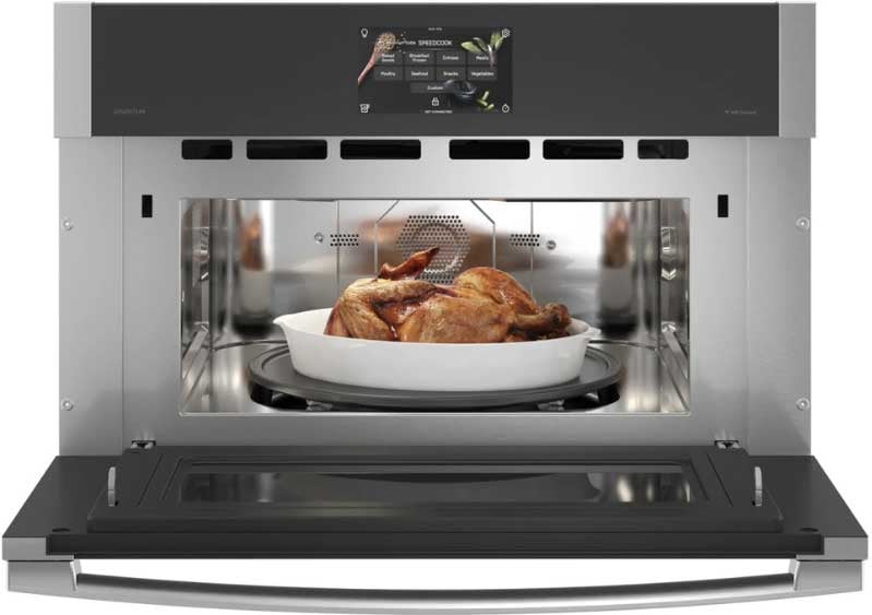 GE-Profile-Advantium-Speed-Oven-PSB9120SVSS-with-Chicken-