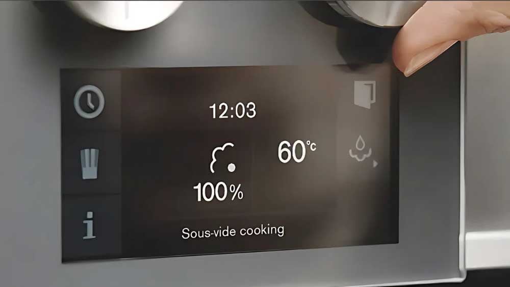 Gaggenau-BS485612-Steam-Oven-touch-screen-humidity-level