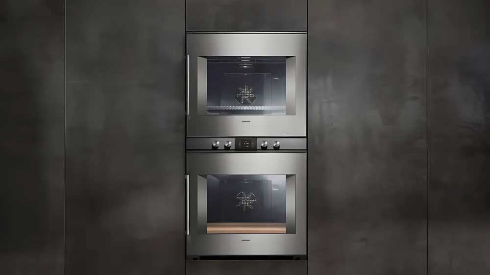 Gaggenau-BX480612-Double-Wall-Oven-Installed-Sleek-Design