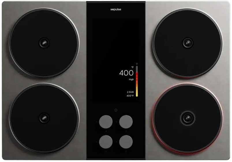 Impulse-Induction-Cooktop-with-Temperature-Sensing