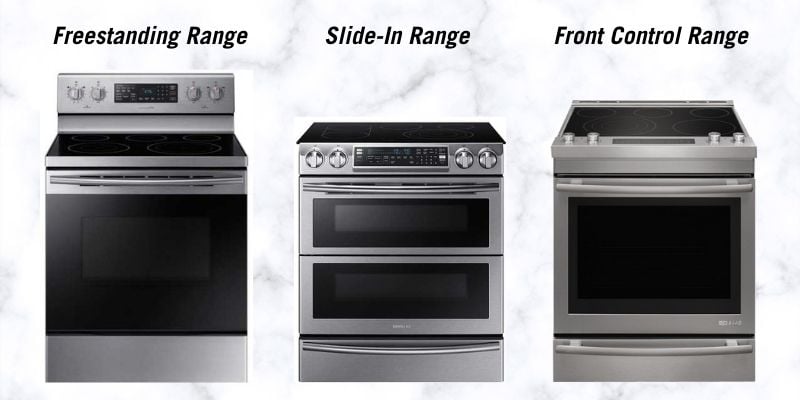 best front control electric range