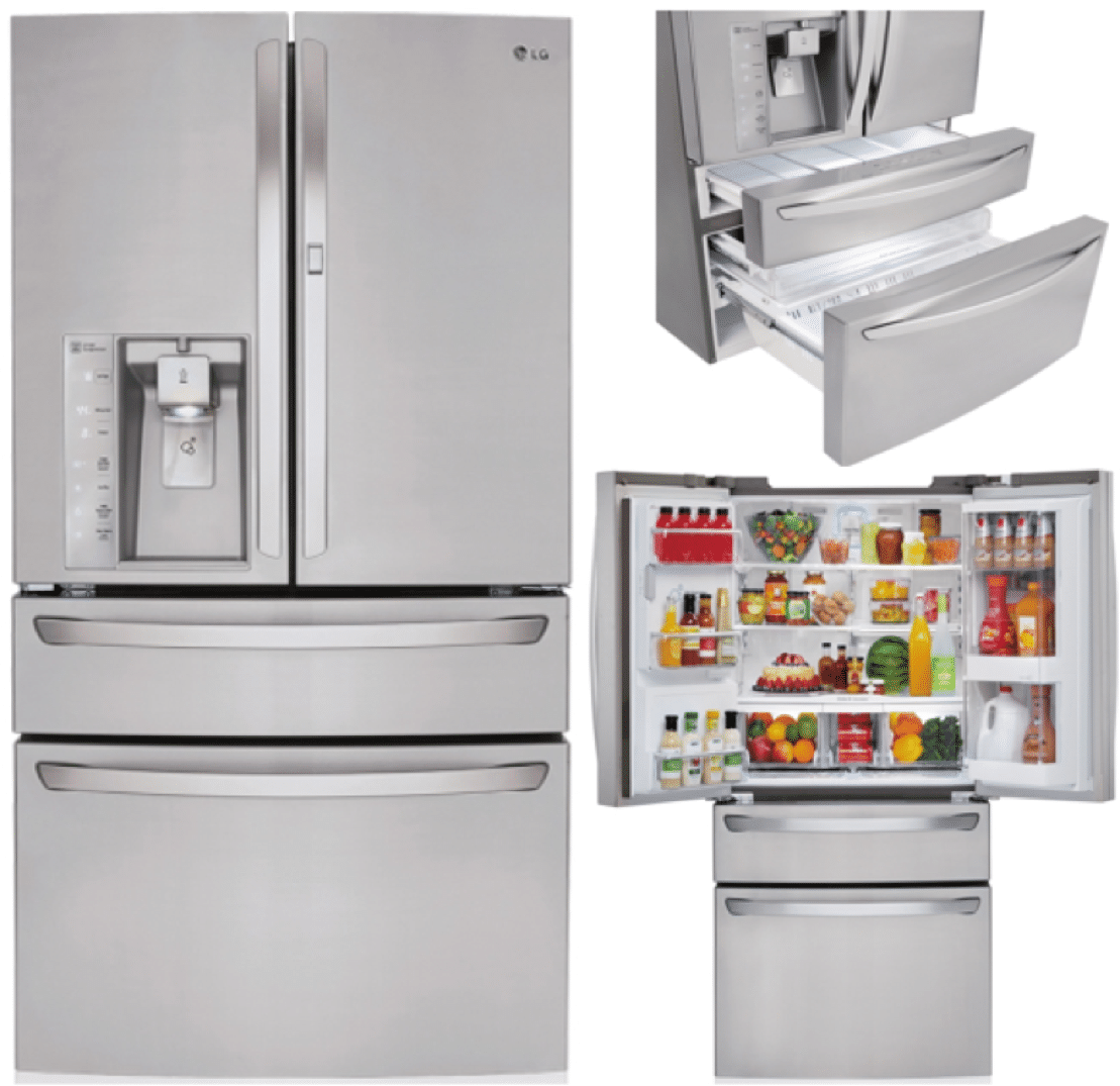 Best French Door Refrigerators 2024 Elga Nickie   LG DD 