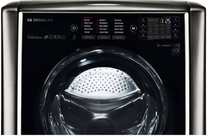 LG-Signature-Front-Load-Washer-WM9500HKA-Control-Panel